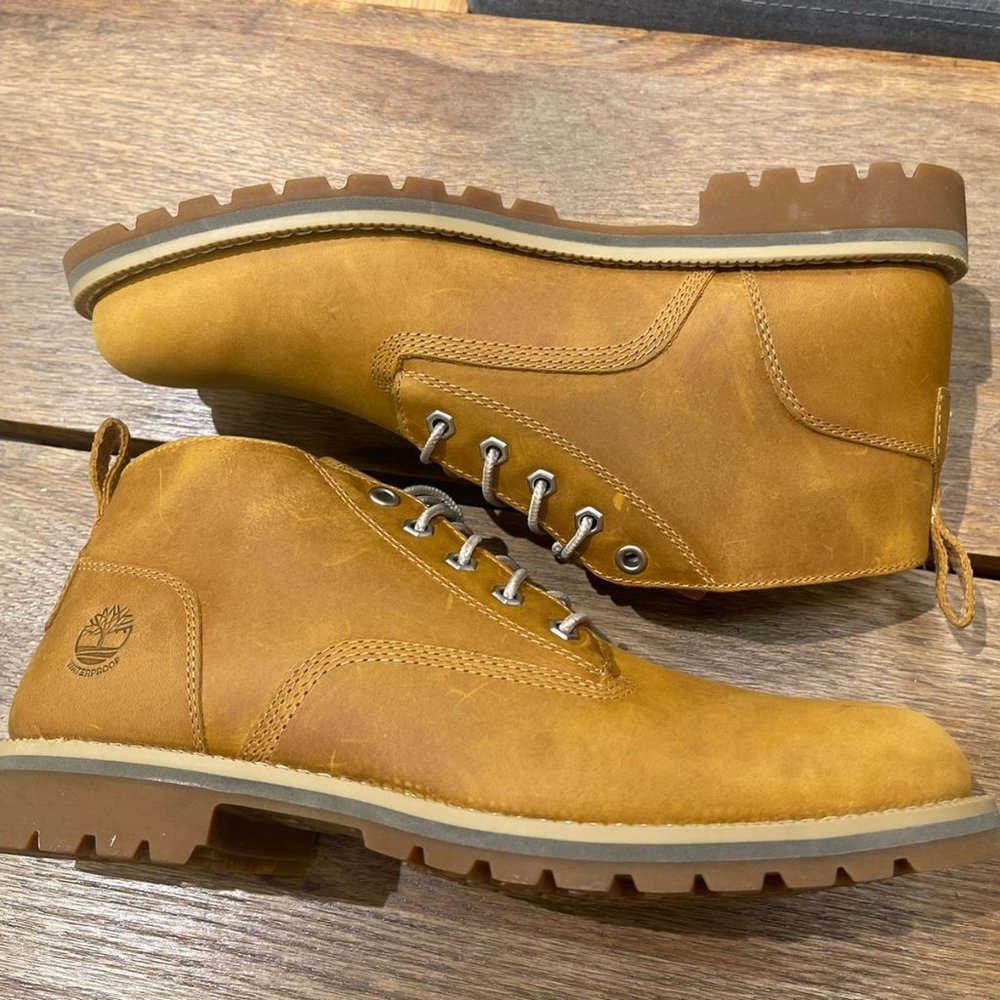 TIMBERLAND MENS REDWOOD FALLS WATERPROOF CHUKKA WHEAT FULL GRAIN A2AKT ALL SIZES